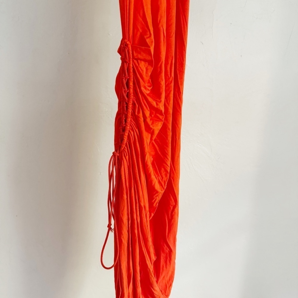 OW Collection Halterneck Ruched Dress - Picture 6 of 9